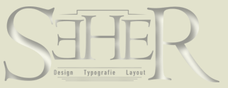 Logo, Signet und Webdesign gestaltet von Seher-Design
